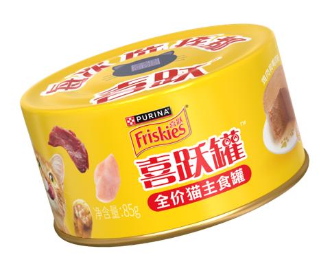 冠能喜跃全价猫主食罐系列85g 商品图6