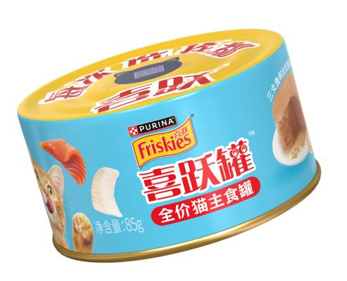 冠能喜跃全价猫主食罐系列85g 商品图5