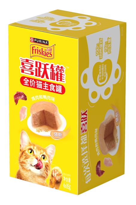冠能喜跃全价猫主食罐系列85g 商品图2