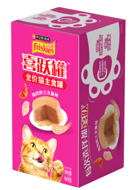冠能喜跃全价猫主食罐系列85g