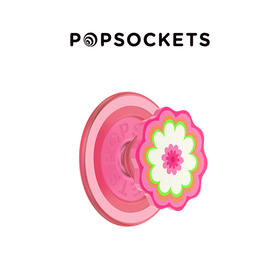 1【热带舞曲】万花筒·粉 MAGSAFE磁吸 Round圆啪嗒系列 粉色 植物花卉