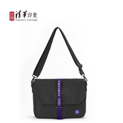 清华文创简约休闲环保斜挎包 商品图0