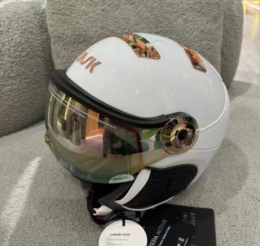 KASK - Chrome Visor - White/Pink Gold - 配件 - 头盔 - 白色/粉金 商品图0
