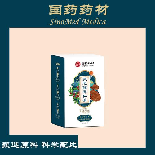 国药药材 灵芝酸枣仁茶 商品图0