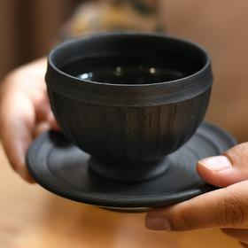 黑陶白菜（财）套杯