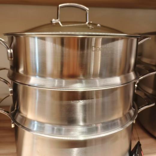 DP055 戴德汤锅蒸锅连双层蒸格套装32cmGF011戴德汤锅连双层蒸格套装28cm 商品图4