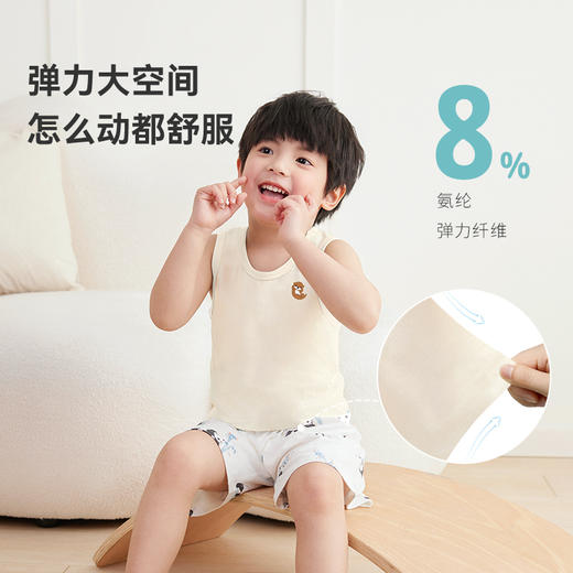 ibaby×outlast太空科技恒温针织罗纹小背心（3件装） 商品图4