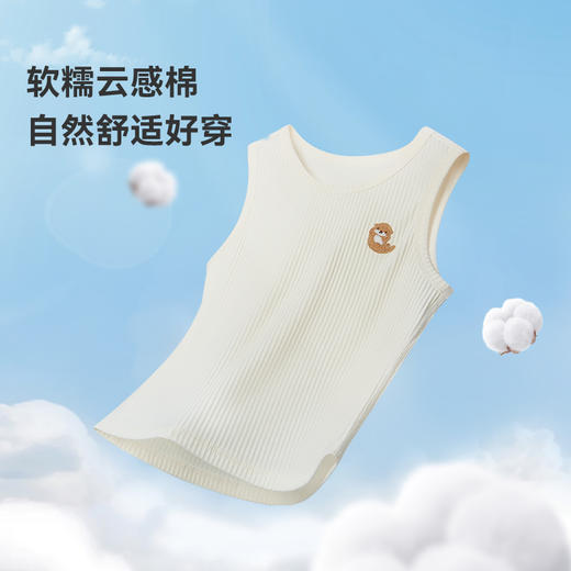 ibaby×outlast太空科技恒温针织罗纹小背心（3件装） 商品图2