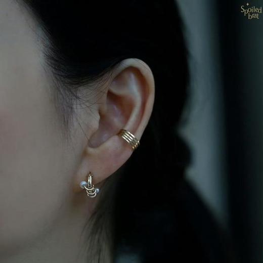 SpoiledBrat Jewelry珍珠编织小耳环 商品图3