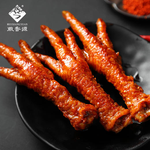 徽香源 最高鸡秘 虎皮鸡爪 160g/袋 白羽鸡爪 软糯脱骨凤爪零食 48小时内发货 商品图2