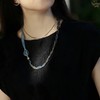 SpoiledBrat Jewelry不对称渐变蓝宝斜长石项链 商品缩略图2