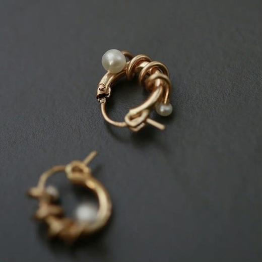 SpoiledBrat Jewelry珍珠编织小耳环 商品图1