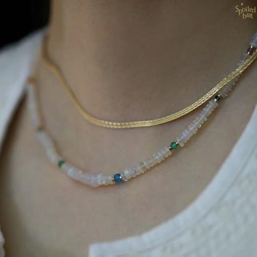 SpoiledBrat Jewelry彩虹欧泊项链手链 商品图2