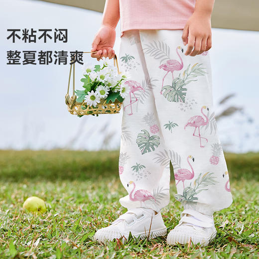 【39元秒杀】ibaby×outlast太空科技恒温春夏双层纱布防叮咬灯笼裤 商品图6