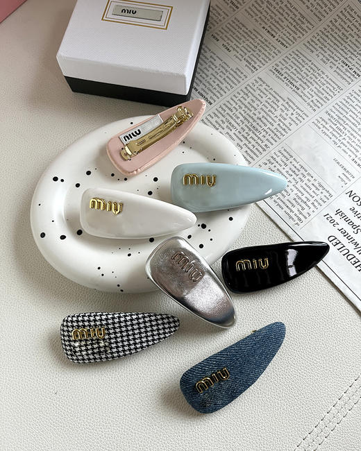 7折  无 缪家 甜美可爱三角发夹 7色 CU1211 商品图2