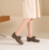 西村名物2024年秋季新款舒适平底轻便乐福鞋深口单鞋X24CM38021 商品缩略图2
