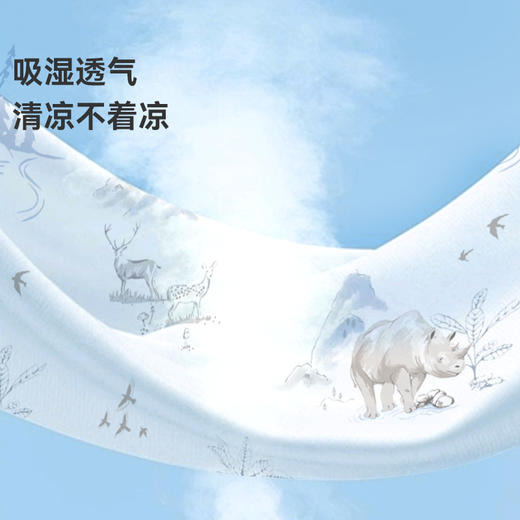 【39元秒杀】ibaby×outlast太空科技恒温春夏双层纱布防叮咬灯笼裤 商品图5