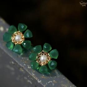 SpoiledBrat Jewelry7瓣花耳钉