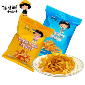张君雅小妹妹拉面条饼酱烧虾味/和风鸡汁风味65g 条条酥脆口口醇香 050716/050715