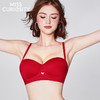 好奇蜜斯红色本命年结婚内衣女聚拢无痕小胸显大外扩文胸罩套装夏  Cierra 茜拉文胸 商品缩略图0