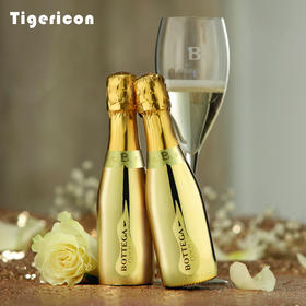 Bottega波特嘉起泡酒小瓶可爱金色气泡酒200ml/瓶