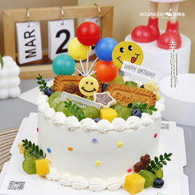 6英寸纯动物奶油水果蛋糕四选一