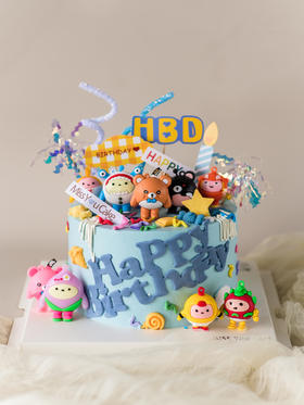 定制款蛋糕 - 蛋仔派对