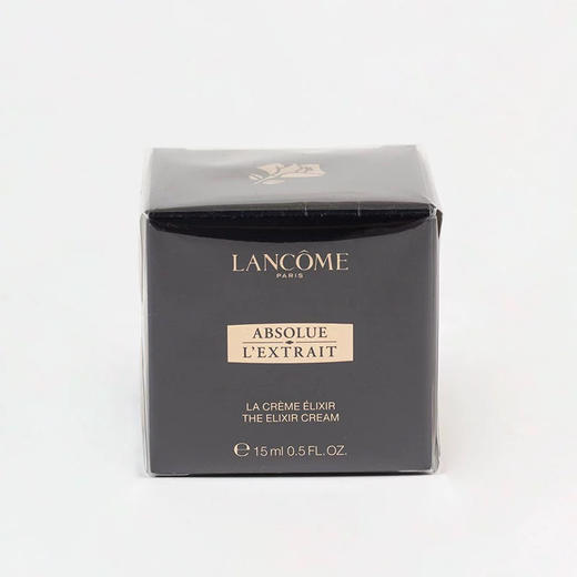 【中小样】兰蔻全新黑金臻宠面霜15ml 黑金面霜 商品图6