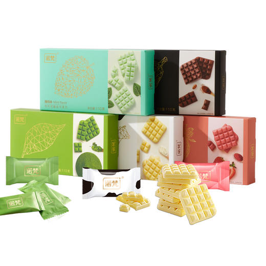 诺梵抹茶黑松露型巧克力礼盒装送女友零食品三种口味 商品图0