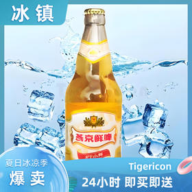 燕京鲜啤8°p小鲜啤酒500ml/瓶