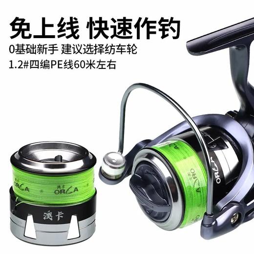 钓迷澳卡S3带线纺车轮 商品图1