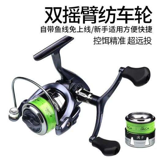 钓迷澳卡S3带线纺车轮 商品图0