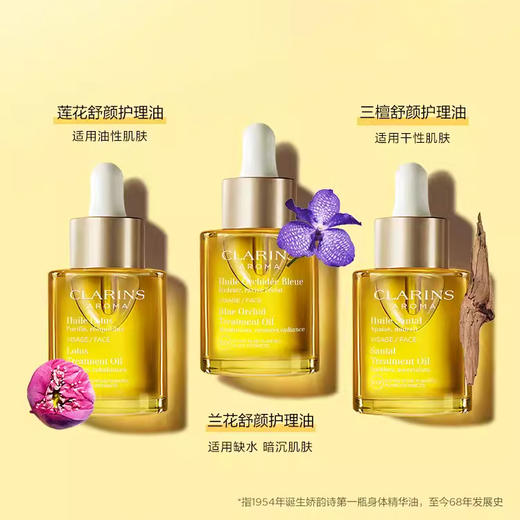 娇韵诗兰花油面部精油护理油护肤精华油补水滋润保湿 商品图1