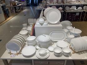 品物攸宜锦绣10人用52头骨瓷餐具