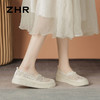 ZHR则则厚底渔夫鞋女2024夏季新款网纱透气女鞋一脚蹬软底单鞋女 商品缩略图8