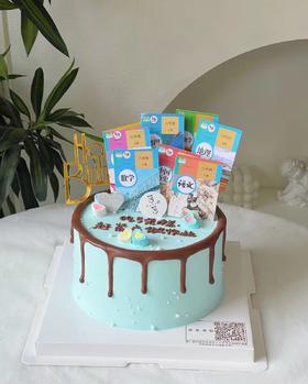 课本蛋糕（年级请备注）（提前3-4小时预订）
