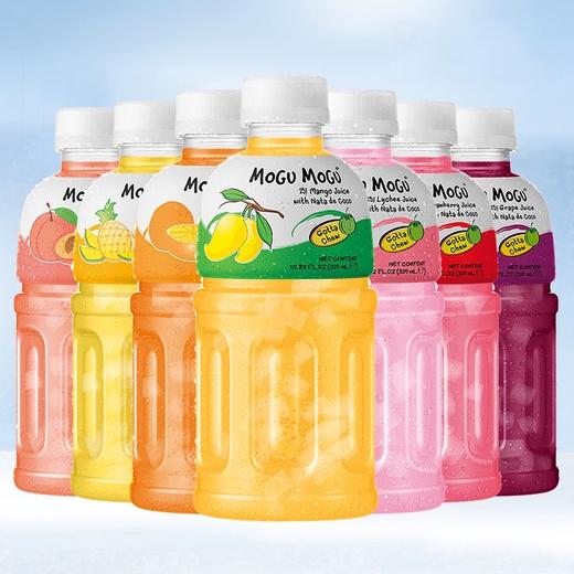 摩咕摩咕椰肉果汁饮料320ml 含椰肉的果汁饮料 021954/021955/021957/021958/021960 商品图0