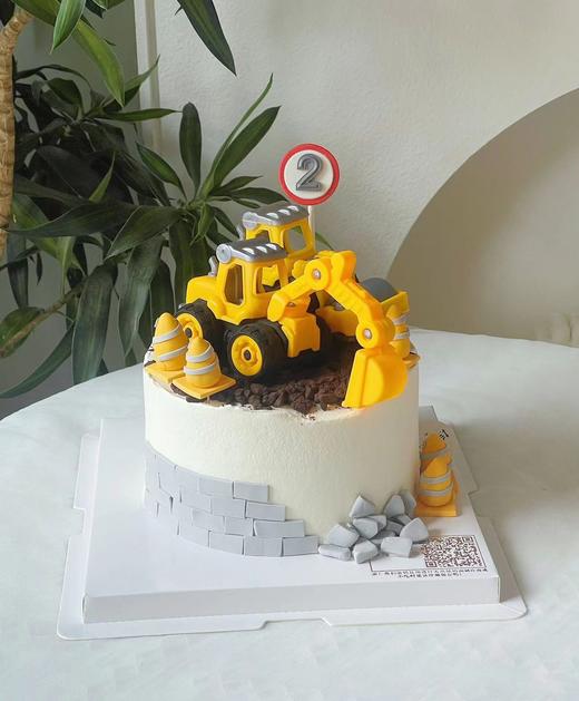 挖土机蛋糕（下单现做，根据排单2小时左右） 商品图0
