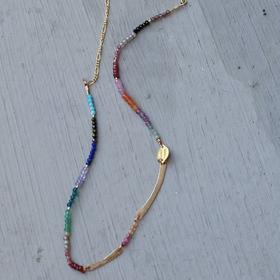 SpoiledBrat Jewelry彩虹双一项链