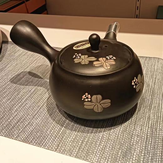 常滑烧日本进口茶壶滤网侧把泡茶壶手作功夫茶具 商品图3