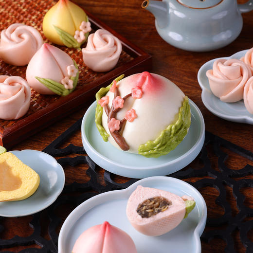 桃禧连连 花式祝寿寿桃 商品图6