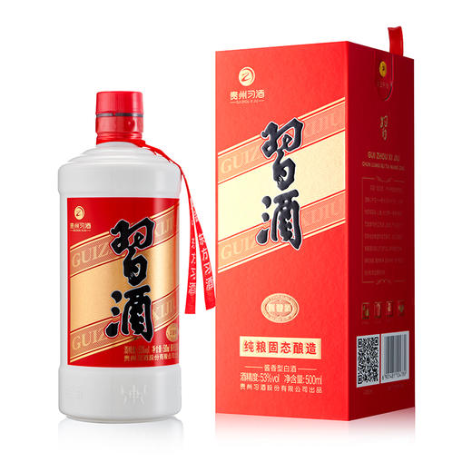 【整箱购】习酒 圆习酒 53度酱香型白酒 500ml*6 商品图1