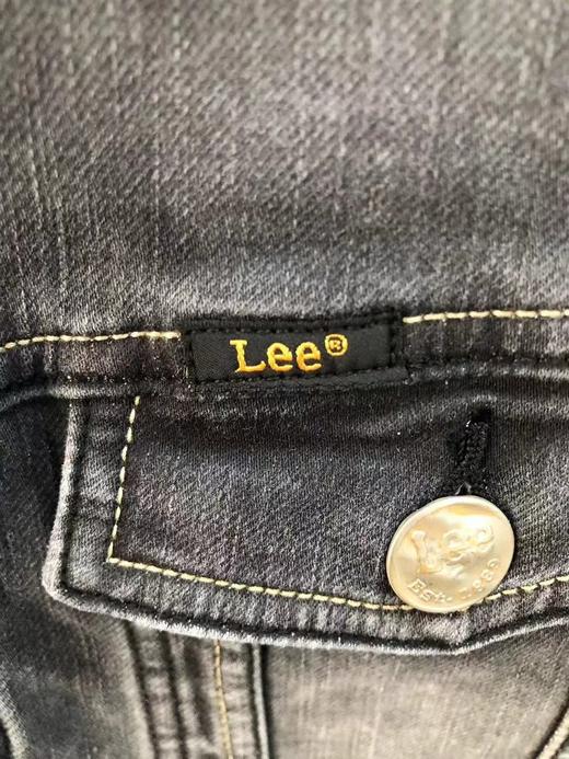 清仓库不退换 抓紧来捡漏儿，LEE带弹力灰色牛仔外套..男女同款... 商品图6