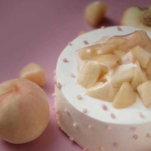 「一杯水蜜桃」海盐奶盖啵啵蛋糕（可去啵啵）｜温馨提示：若不需要啵啵，请下单时留言备注哦！ 商品图3