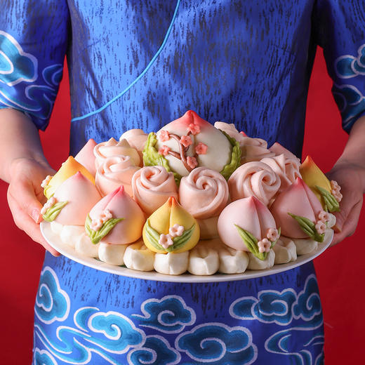 桃禧连连 花式祝寿寿桃 商品图3