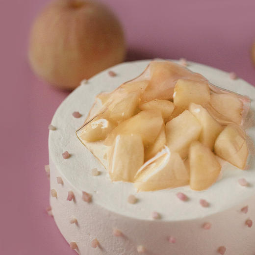 「一杯水蜜桃」海盐奶盖啵啵蛋糕（可去啵啵）｜温馨提示：若不需要啵啵，请下单时留言备注哦！ 商品图1