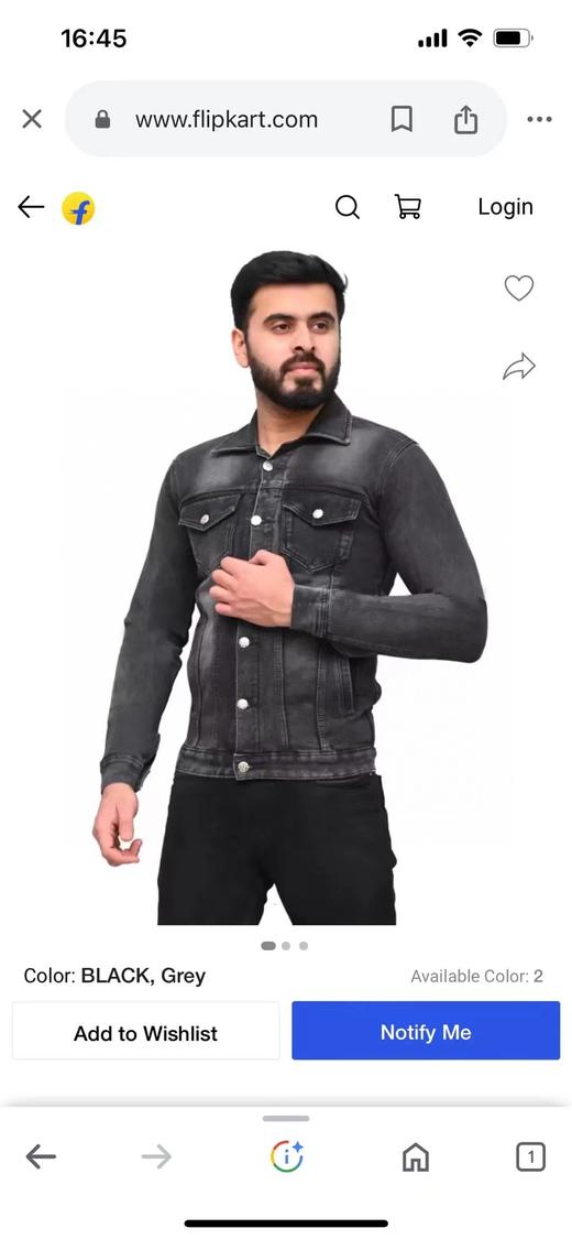 清仓库不退换 抓紧来捡漏儿，LEE带弹力灰色牛仔外套..男女同款... 商品图3