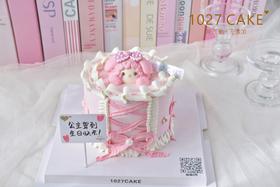 1027CAKE | 立体奶油霜  piano小羊  芭蕾风