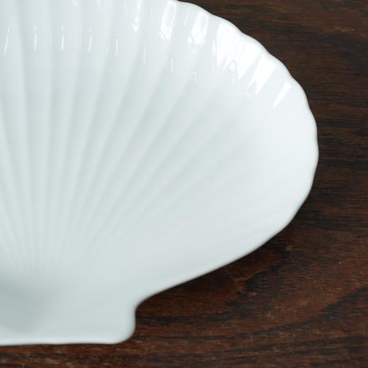  【苏州】日本White Elegent扇贝型陶瓷大餐盘 商品图1