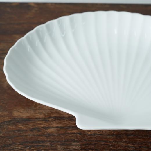  【苏州】日本White Elegent扇贝型陶瓷大餐盘 商品图2